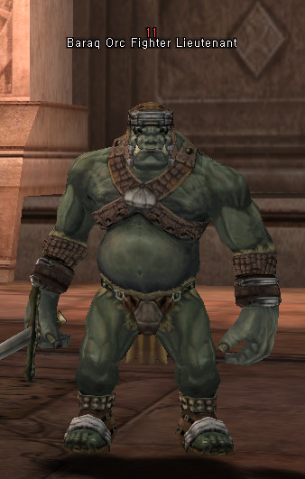 NPC Главарь Воинов Орков Барак Lineage 2