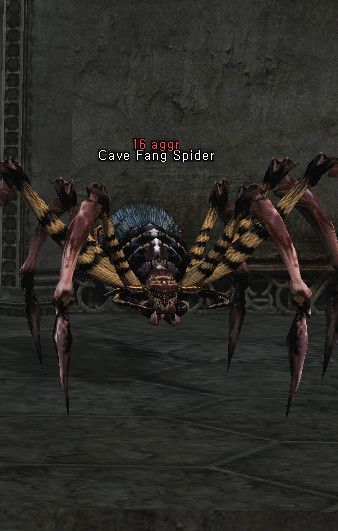 NPC Пещерный Клыкастый Паук Lineage 2