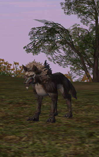 NPC Жуткий Волк Lineage 2