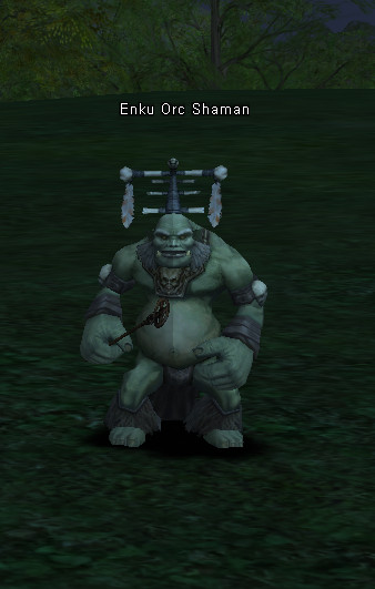NPC Enku Orc Shaman Lineage 2