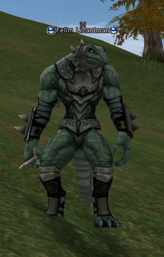 NPC Felim Lizardman Lineage 2