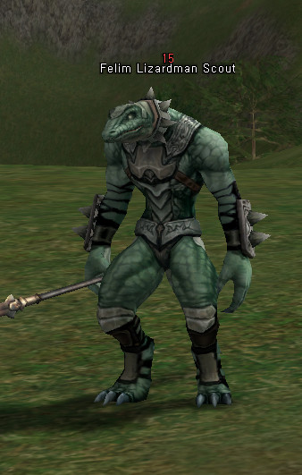 NPC Разведчик Ящеров Фелим Lineage 2