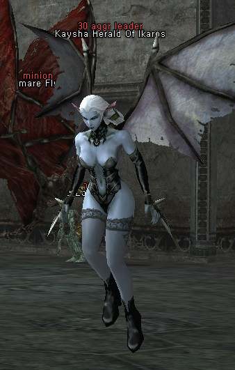 NPC Kaysha Herald of Icarus Lineage 2