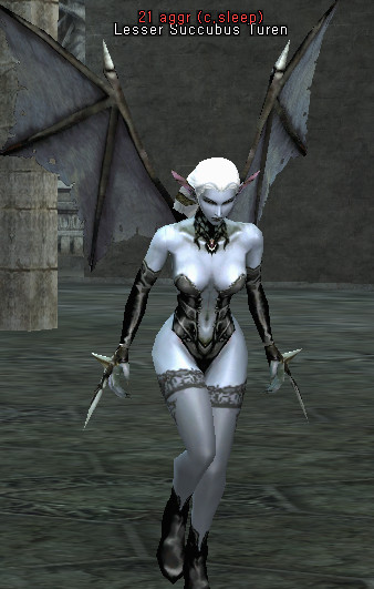NPC Lesser Succubus Turen Lineage 2