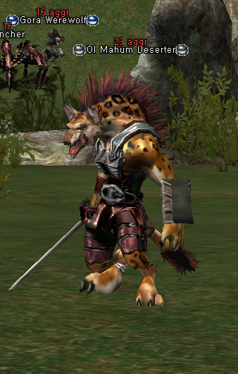 NPC Ol Mahum Deserter Lineage 2