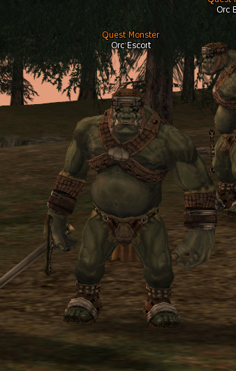 NPC Orc Escort Lineage 2