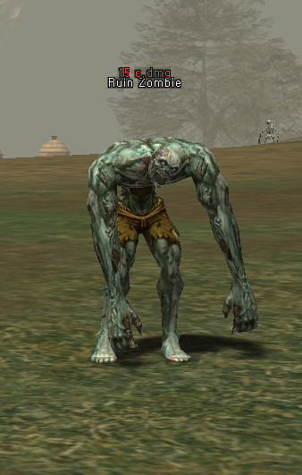 NPC Зомби Руин Lineage 2