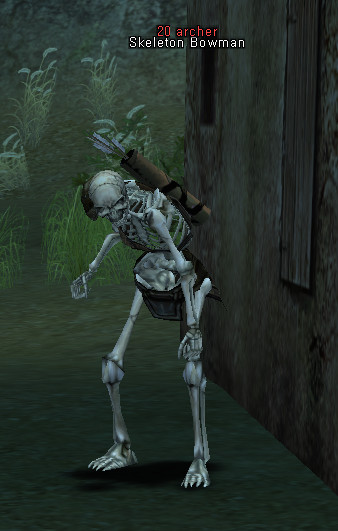 NPC Skeleton Bowman Lineage 2