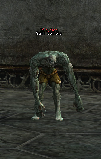 NPC Зловонный Зомби Lineage 2