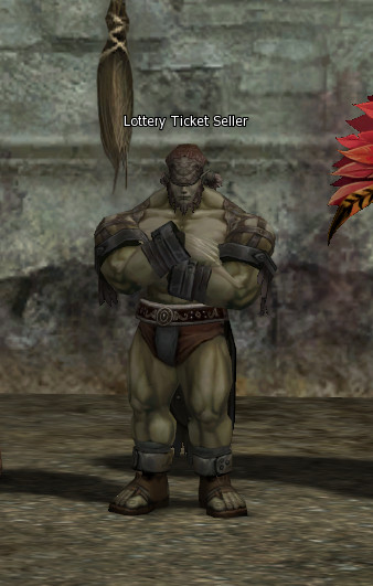 NPC Lottery Ticket Seller Lineage 2
