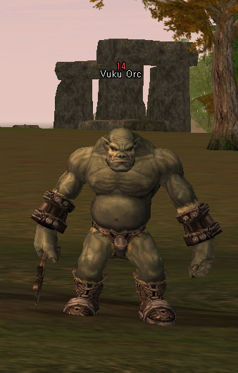 NPC Орк Вуку Lineage 2