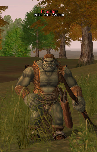 NPC Стрелок Орков Вуку Lineage 2